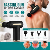 Professional Smart Percussion Massage Gun – High-Intensity Deep Tissue Muscle