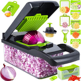 Multifunctional Manual 16 in 1 Vegetable Chopper