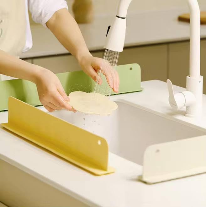 Silicon Sink Splash Guard Durable Quality Flexible Design Comfortable Use Reliable Utility (